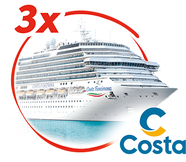 Raffaello - Ваучер за круиз за двама (на стойност 2500 евро)